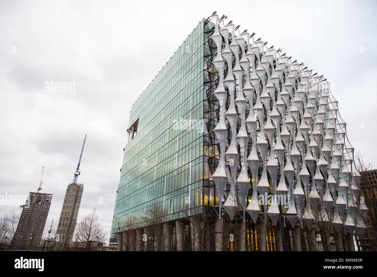 London, UK. 22nd Jan, 2018. A view of the new $1 billion U.S. embassy ...