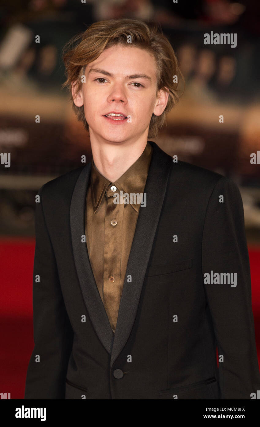 Thomas brodie sangster 2018 hi res stock photography and images Alamy