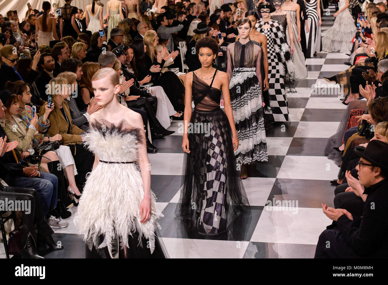 Dior haute couture 2018 hi-res stock photography and images - Alamy