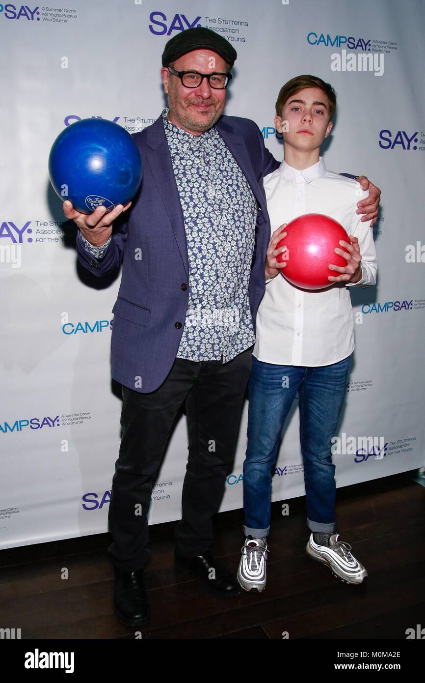 New York, NY, USA. 22nd Jan, 2018. Terry Kinney, Guest at arrivals for 6th Annual Paul Rudd All-Star Bowling Benefit for The Stuttering Association for the Young (SAY), Lucky Strike Lanes, New York, NY January 22, 2018. Credit: Jason Mendez/Everett Collection/Alamy Live News Stock Photo