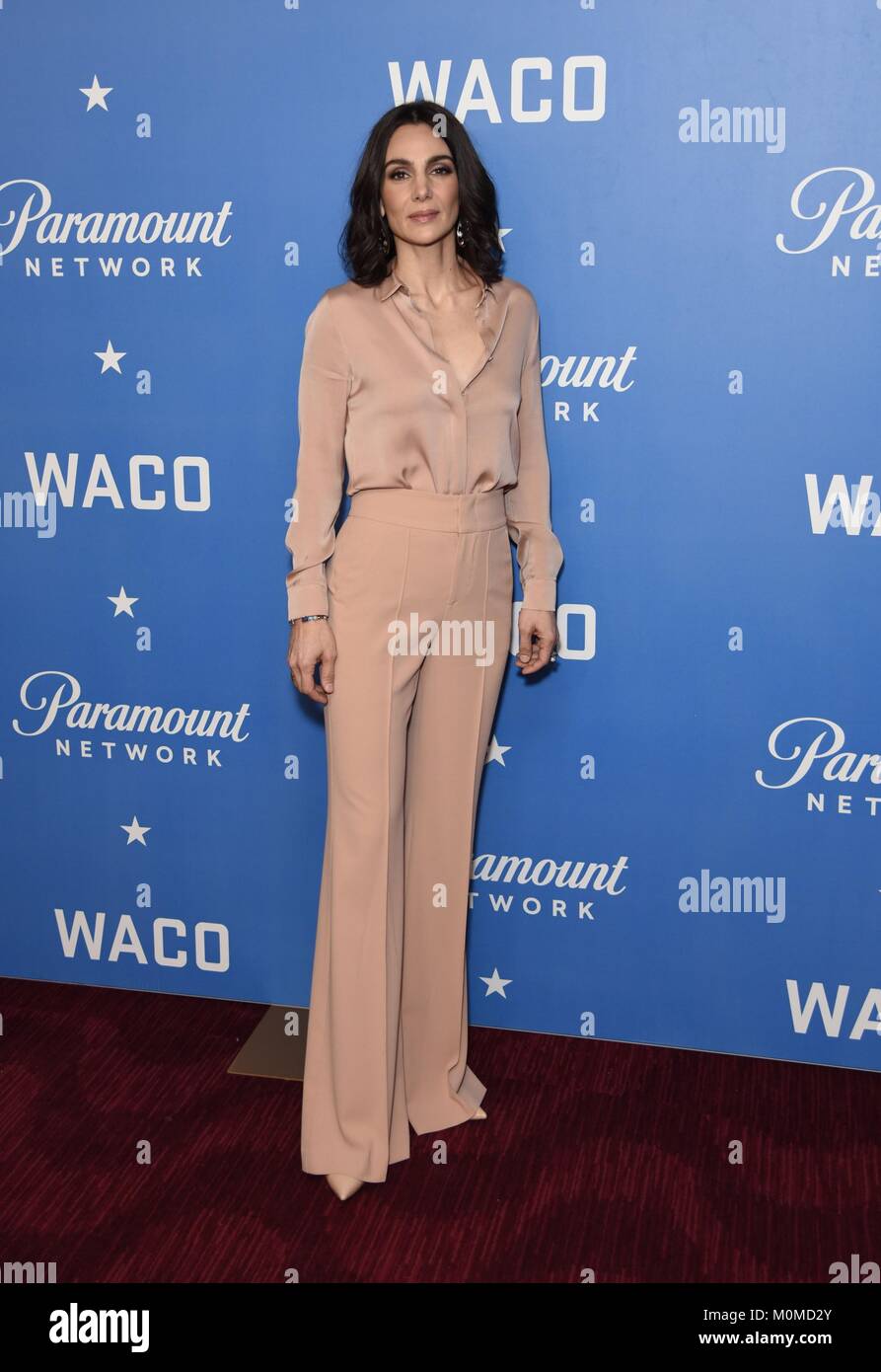 New York, NY, USA. 22nd Jan, 2018. Annie Parisse at arrivals for WACO