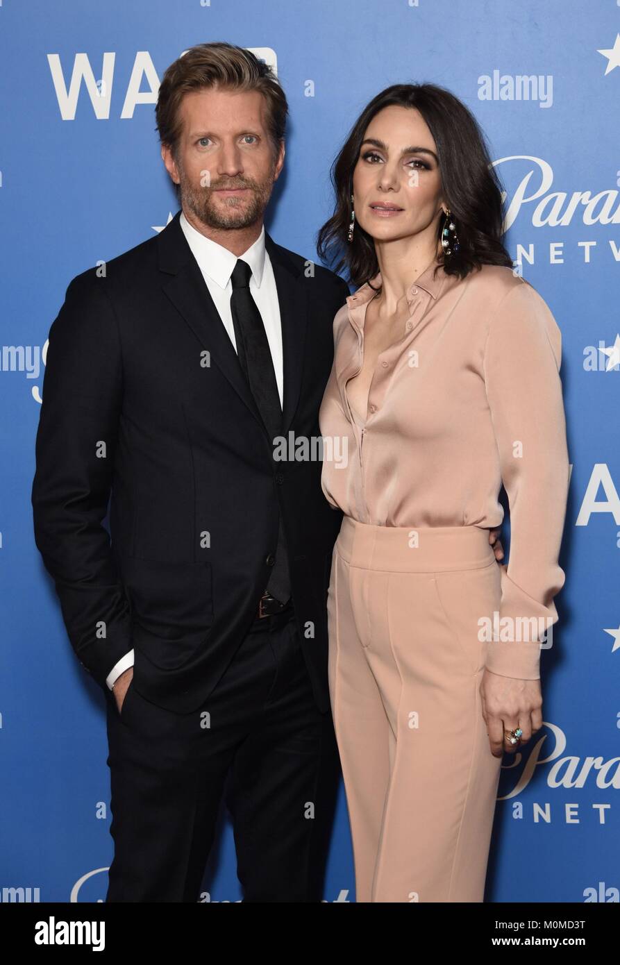 New York, NY, USA. 22nd Jan, 2018. Paul Sparks, Annie Parisse at