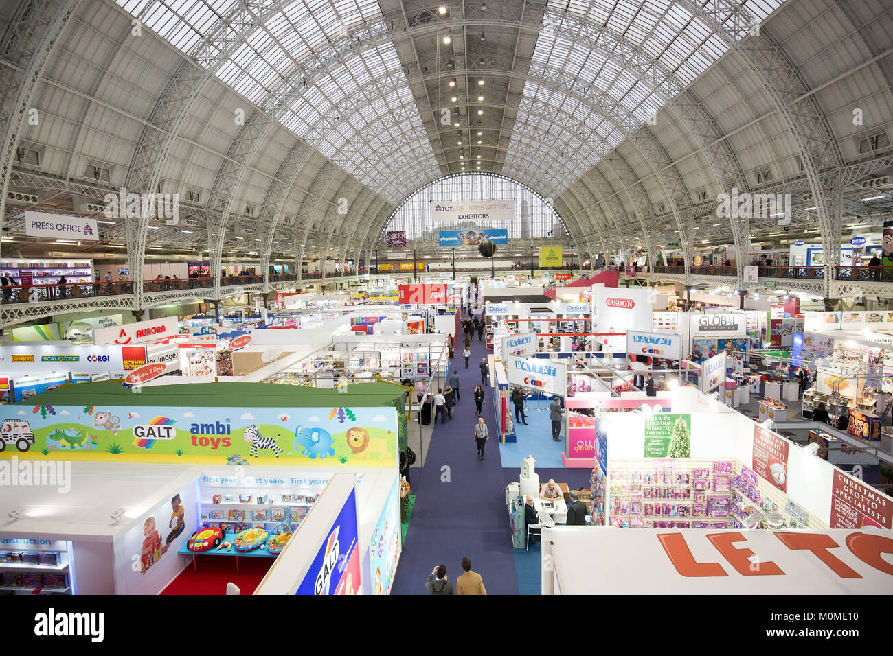 London, UK. 23rd Jan, 2018. Toy Fair at the Olympia Credit: Laura De ...