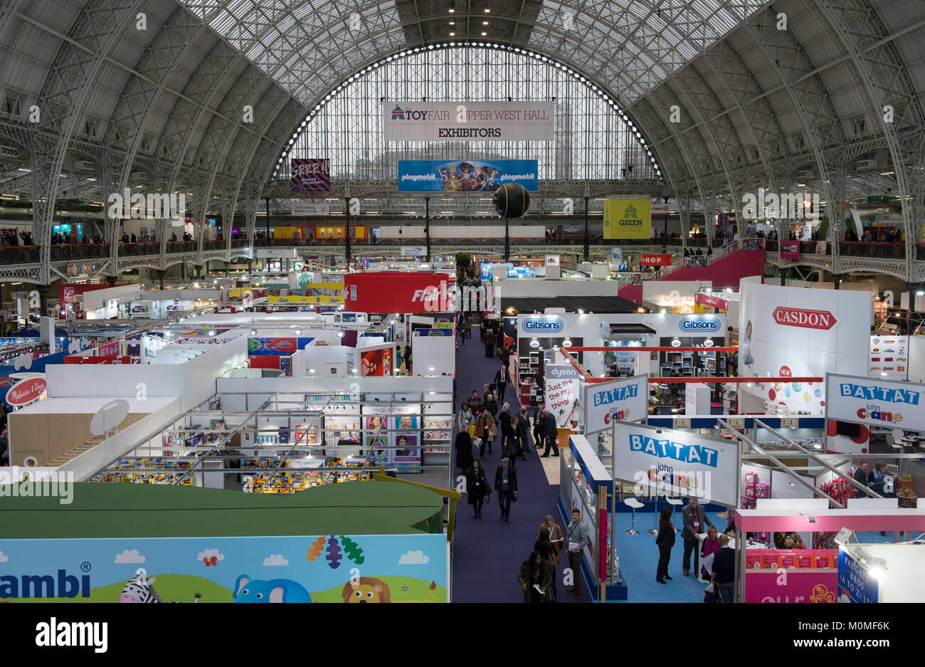 Olympia, London, UK. 23rd Jan, 2018. London Toy Fair, the largest ...