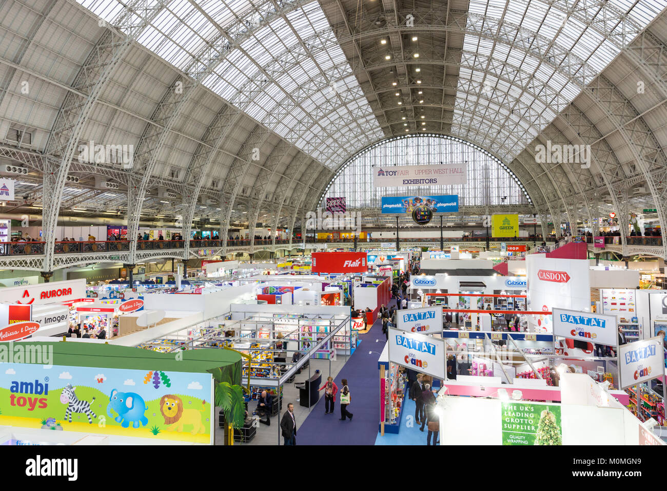 Kensington Olympia, London, UK, 23th January 2018. The Toy Fair is the