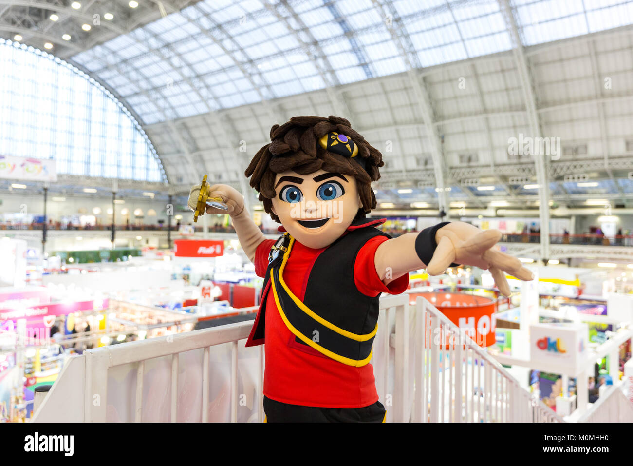 Kensington Olympia, London, UK, 23th January 2018. The Toy Fair is the