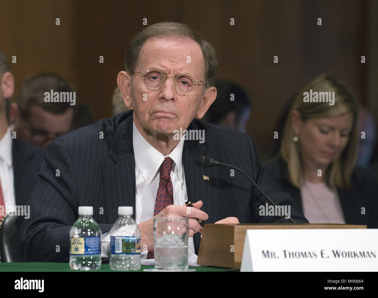 Thomas R Workman Washington, District of Columbia, USA. 23rd Jan, 2018. Thomas E ...