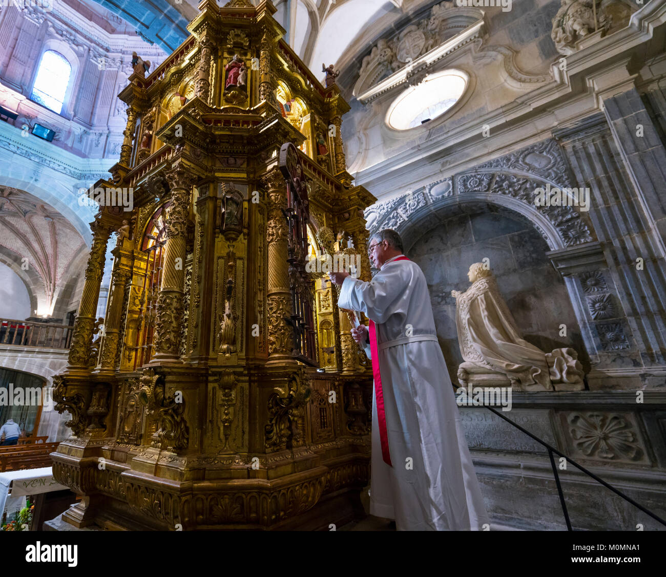 Lignum Crucis , The largest surviving piece of the True Cross.,  Monastery of Santo Toribio de Liébana, 'The Holy Road Lebaniego', Liébana Valley, Can Stock Photo