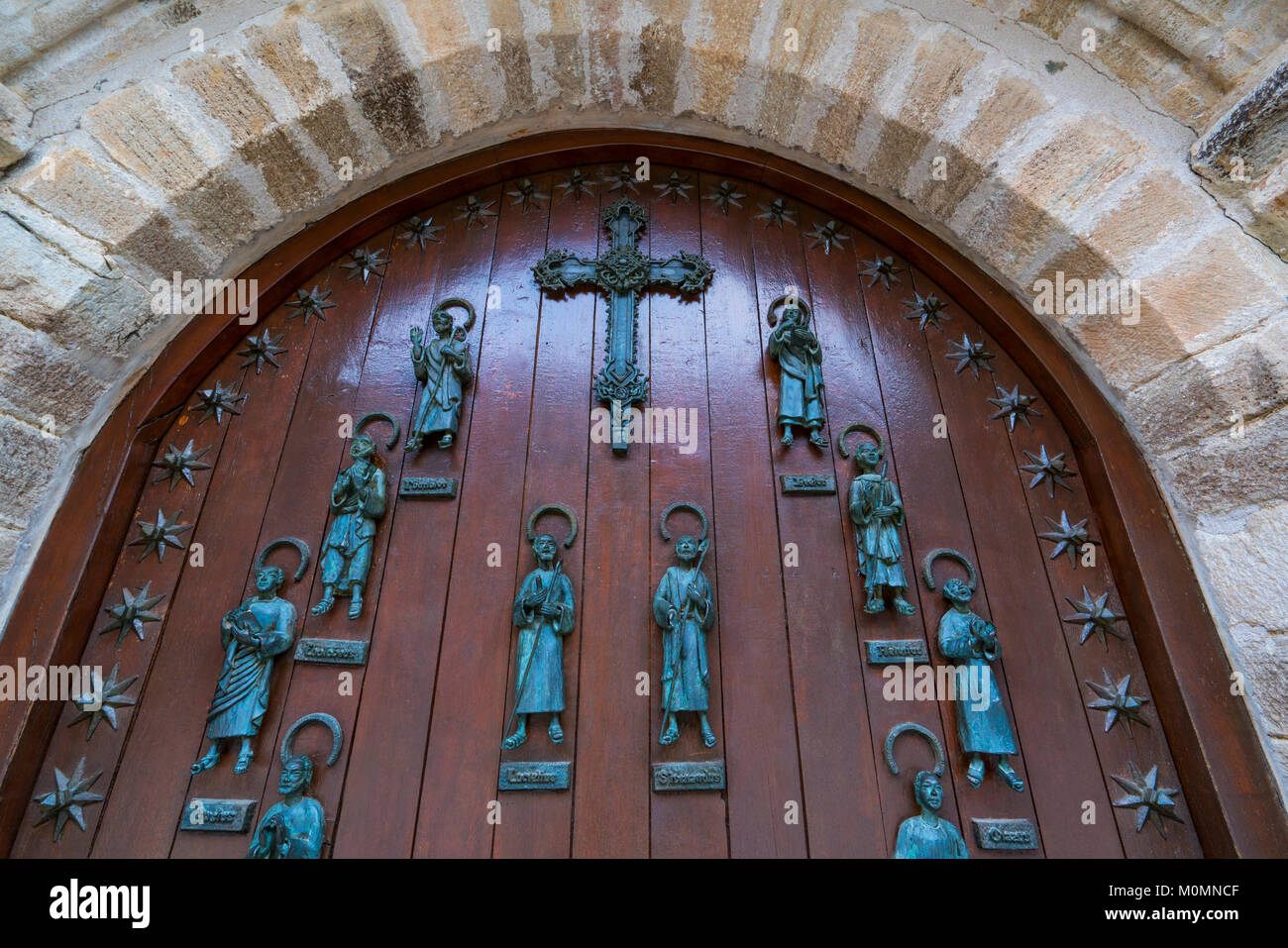 Puerta del Perdón (Door of Forgiveness), Monastery of Santo Toribio de  Liébana, "The Holy Road Lebaniego", Liébana Valley, Cantabria, Spain,  Europe Stock Photo - Alamy