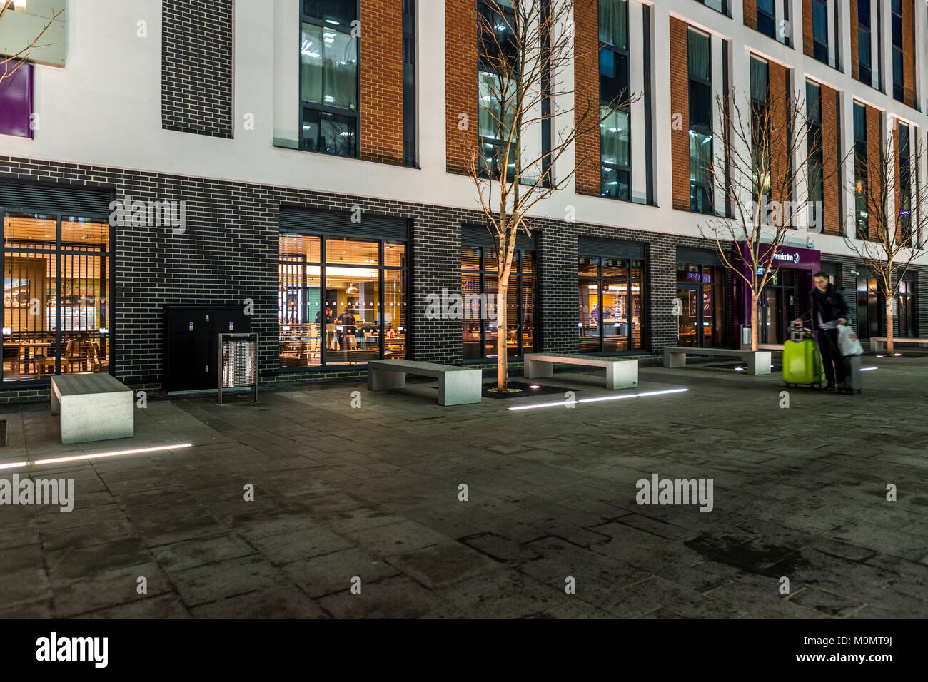 Premier Inn Hotel, Finzels Reach, Bristol Stock Photo - Alamy