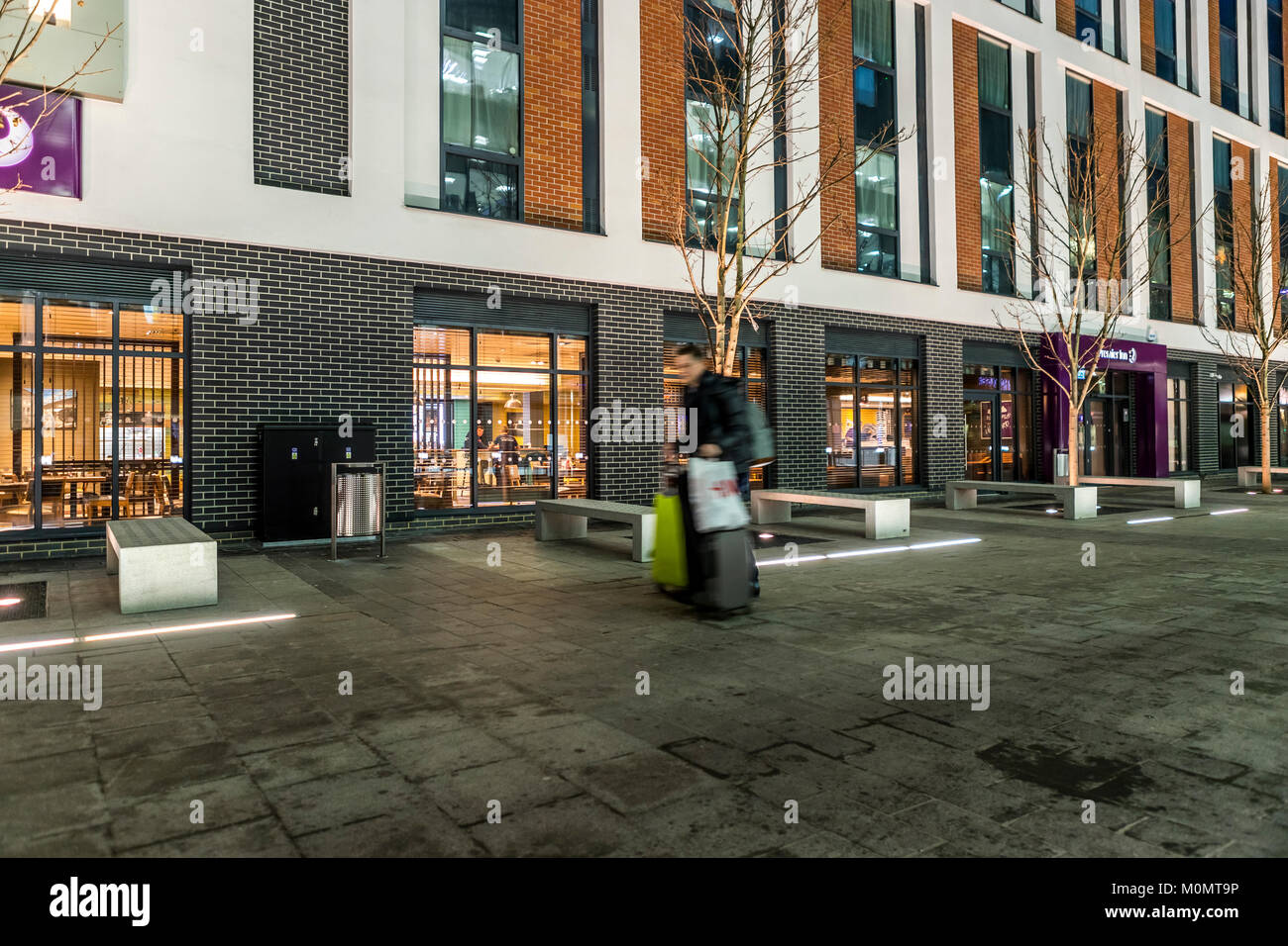 Premier Inn Hotel, Finzels Reach, Bristol Stock Photo - Alamy
