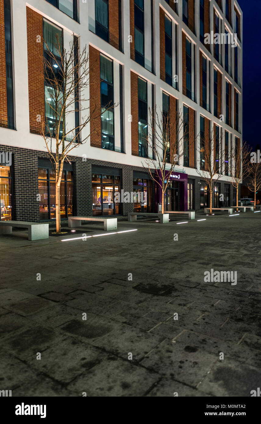 Premier Inn Hotel, Finzels Reach, Bristol Stock Photo - Alamy