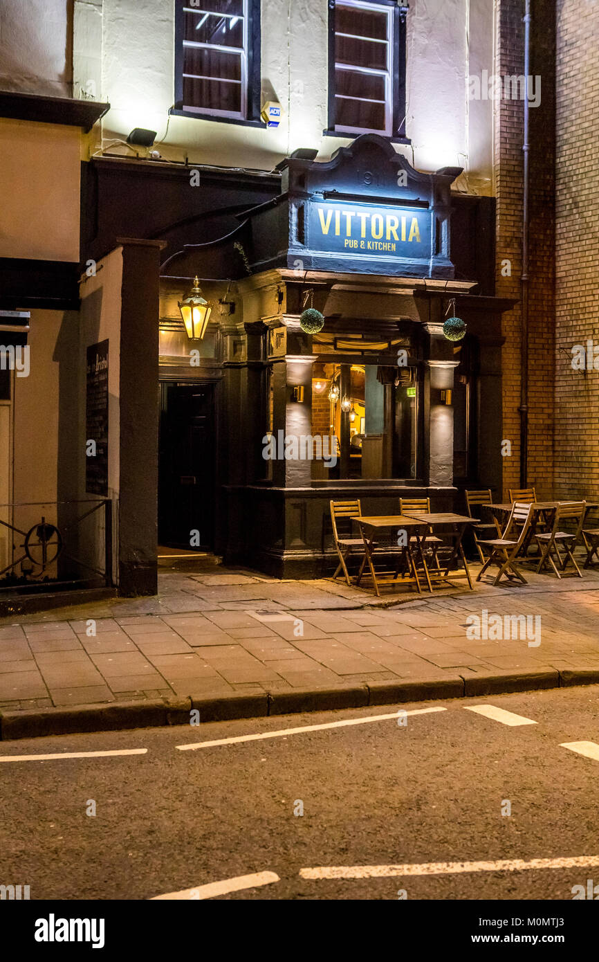 The Vittoria pub, Whiteladies Road, Bristol Stock Photo