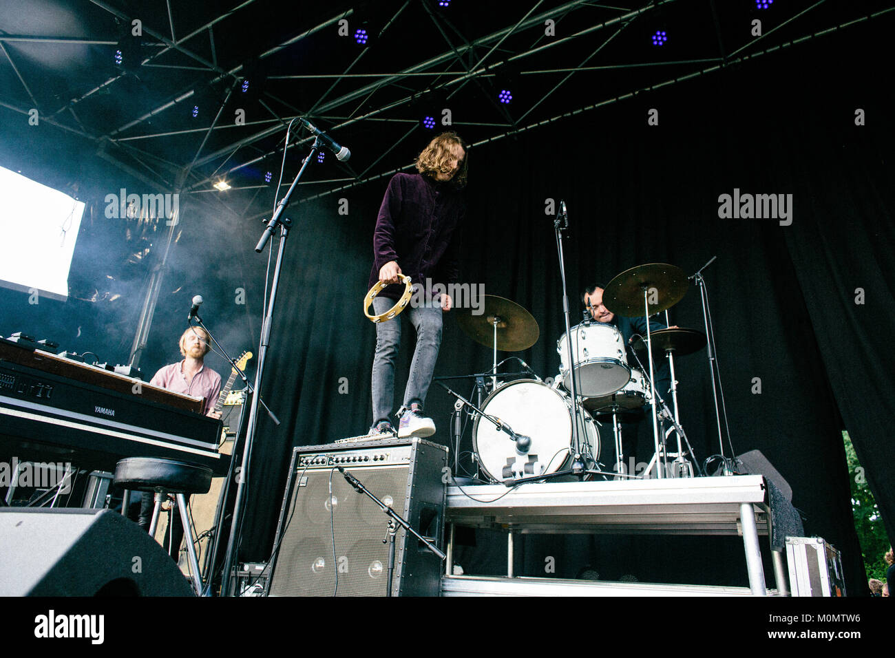 Denmark, Copenhagen – July 29, 2017. The progressive Swedish rock band