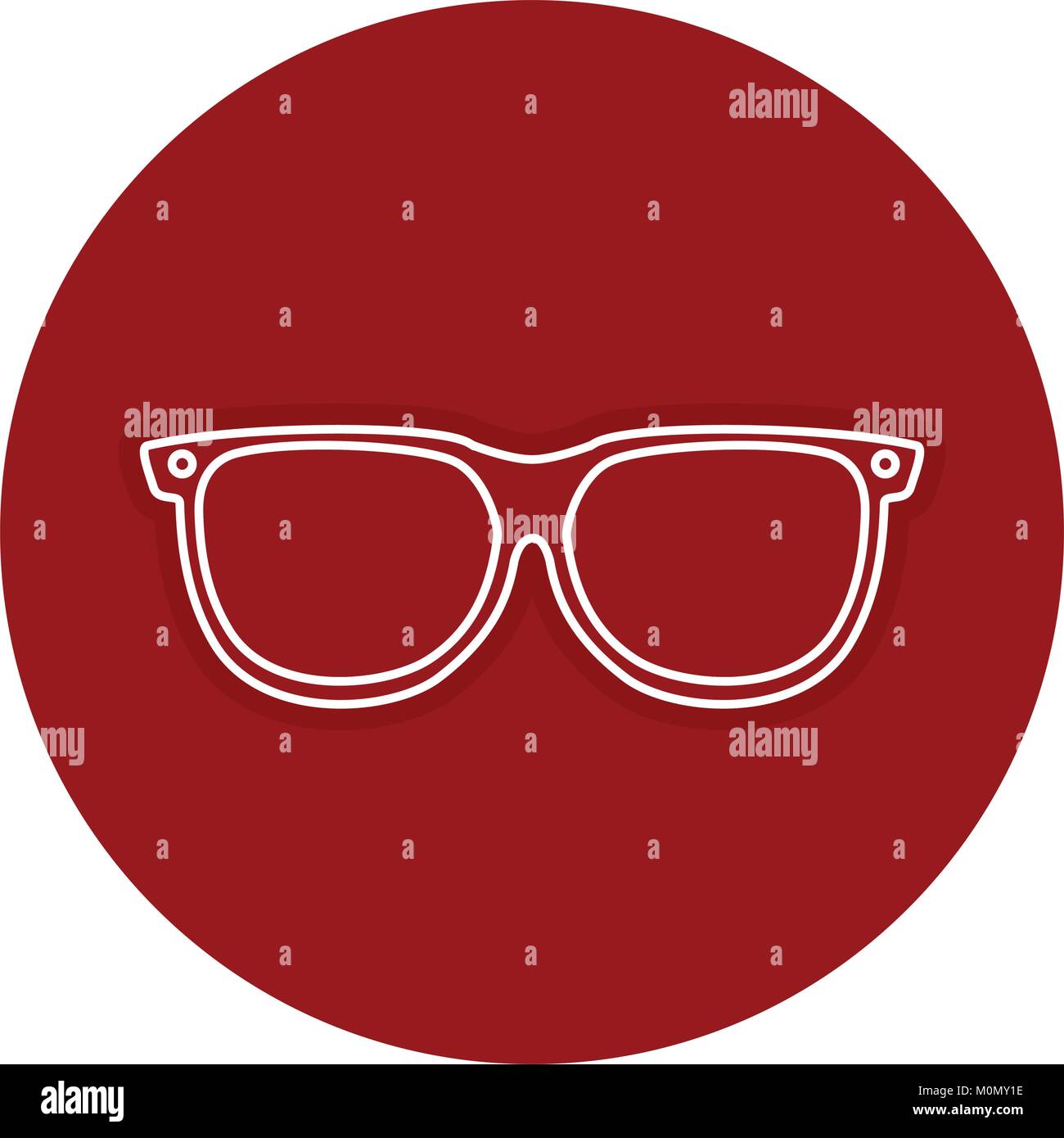 eye glasses isolated icon Stock Vector Image & Art - Alamy