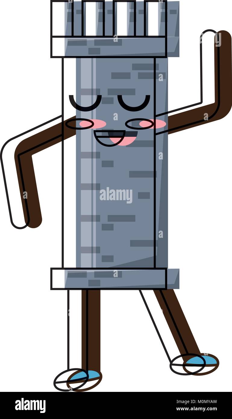 Kawaii tower icon image Stock Vector Image & Art - Alamy