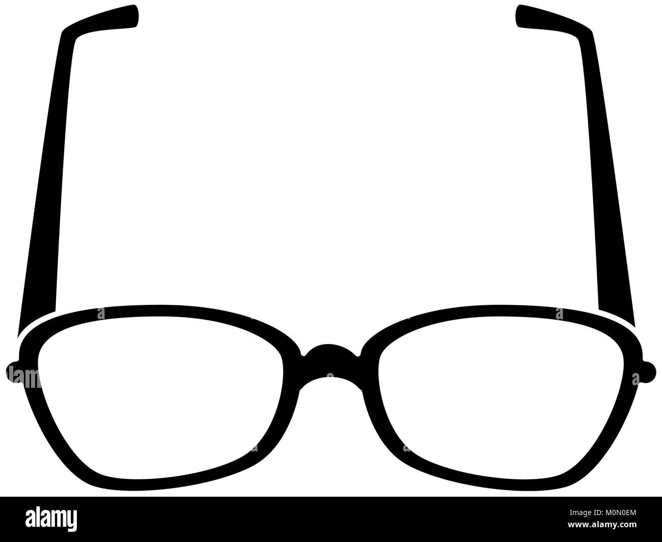 fashion eyeglasses isolated icon Stock Vector Image & Art - Alamy