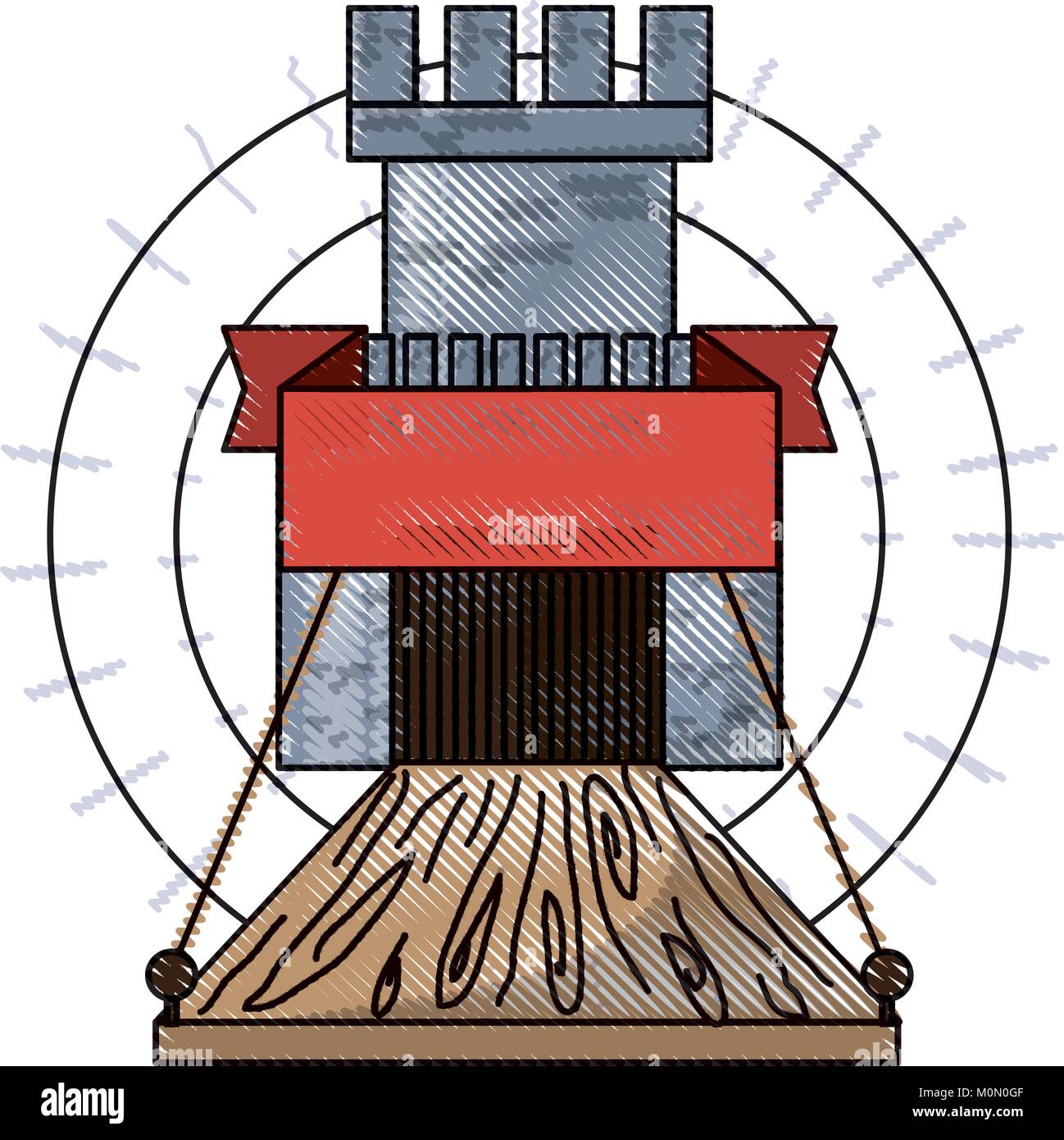 castle tower icon image Stock Vector Image & Art - Alamy