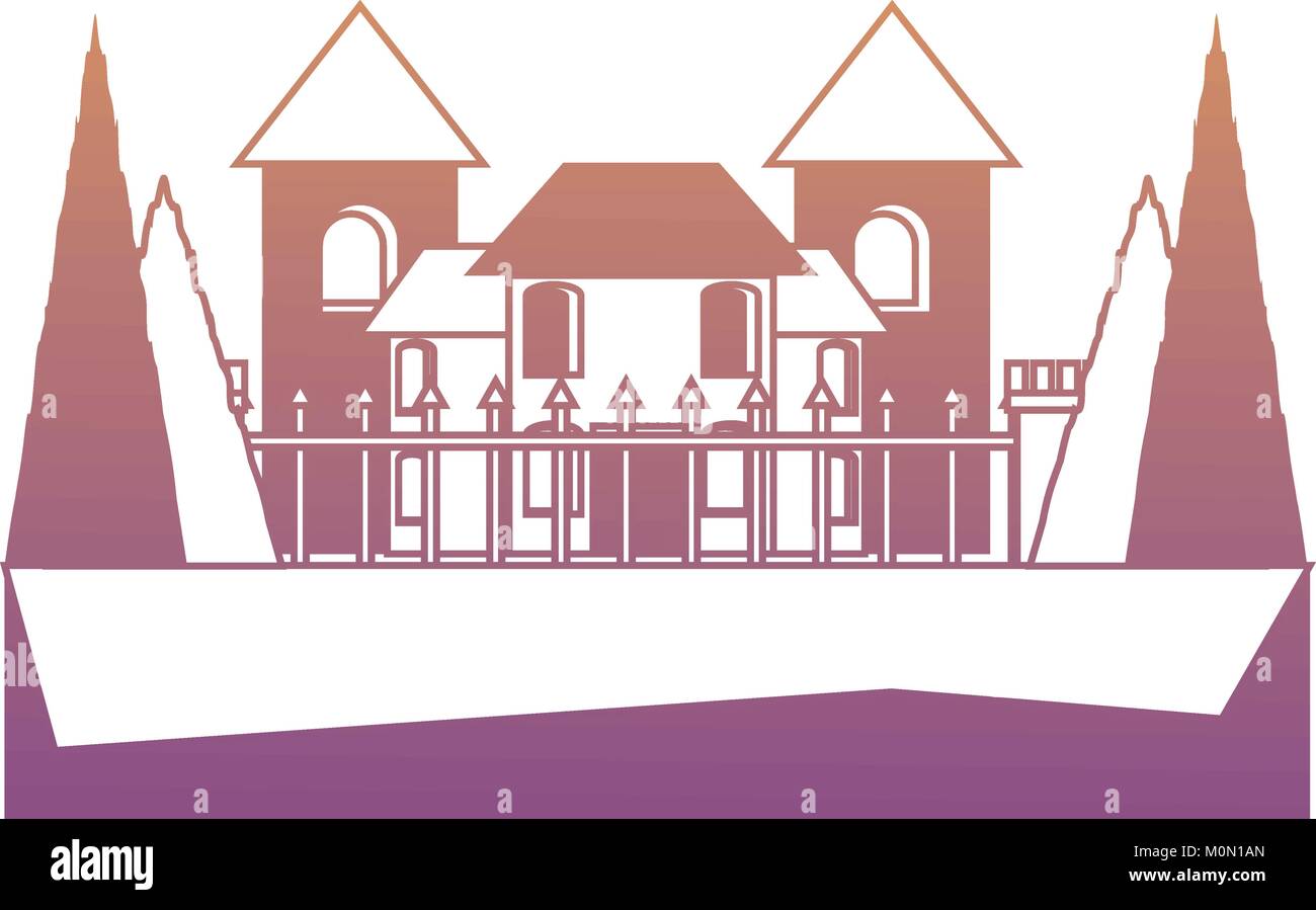 Modern castle icon image Stock Vector Image & Art - Alamy