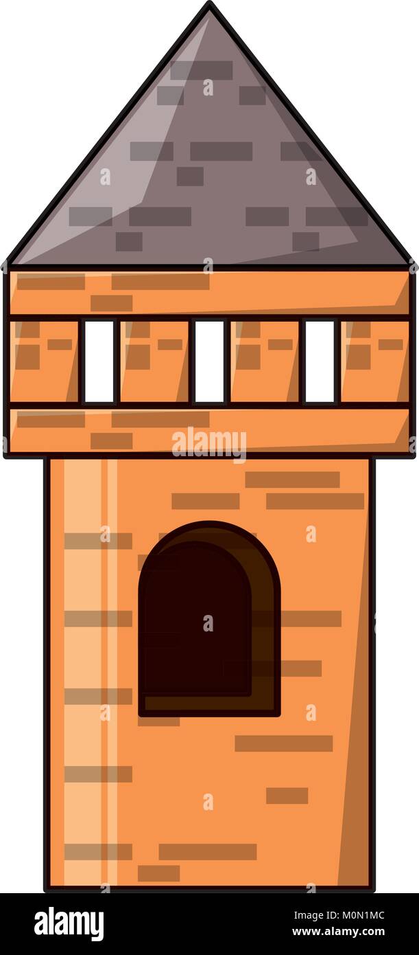castle tower icon Stock Vector Image & Art - Alamy