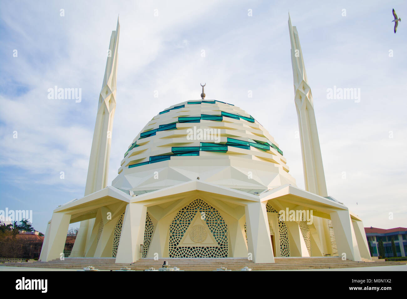 marmara university theology of islam mosque istanbul turkey Stock Photo