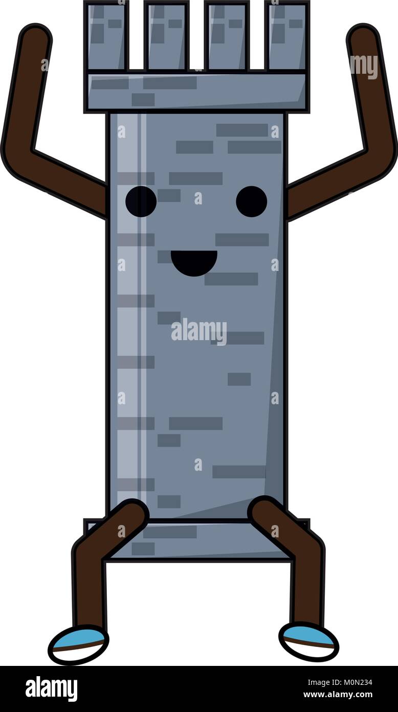 Kawaii tower icon image Stock Vector Image & Art - Alamy