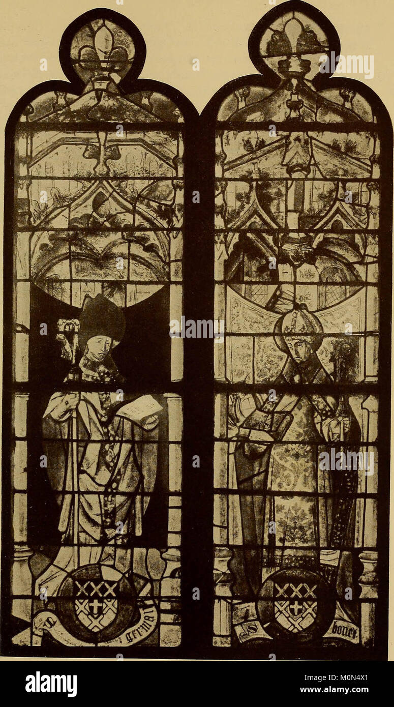 'Handbuch der glasmalerei für forscher, sammler und kunstfreunde, wie für künstler, architekten und glasmaler' (1914) Stock Photo