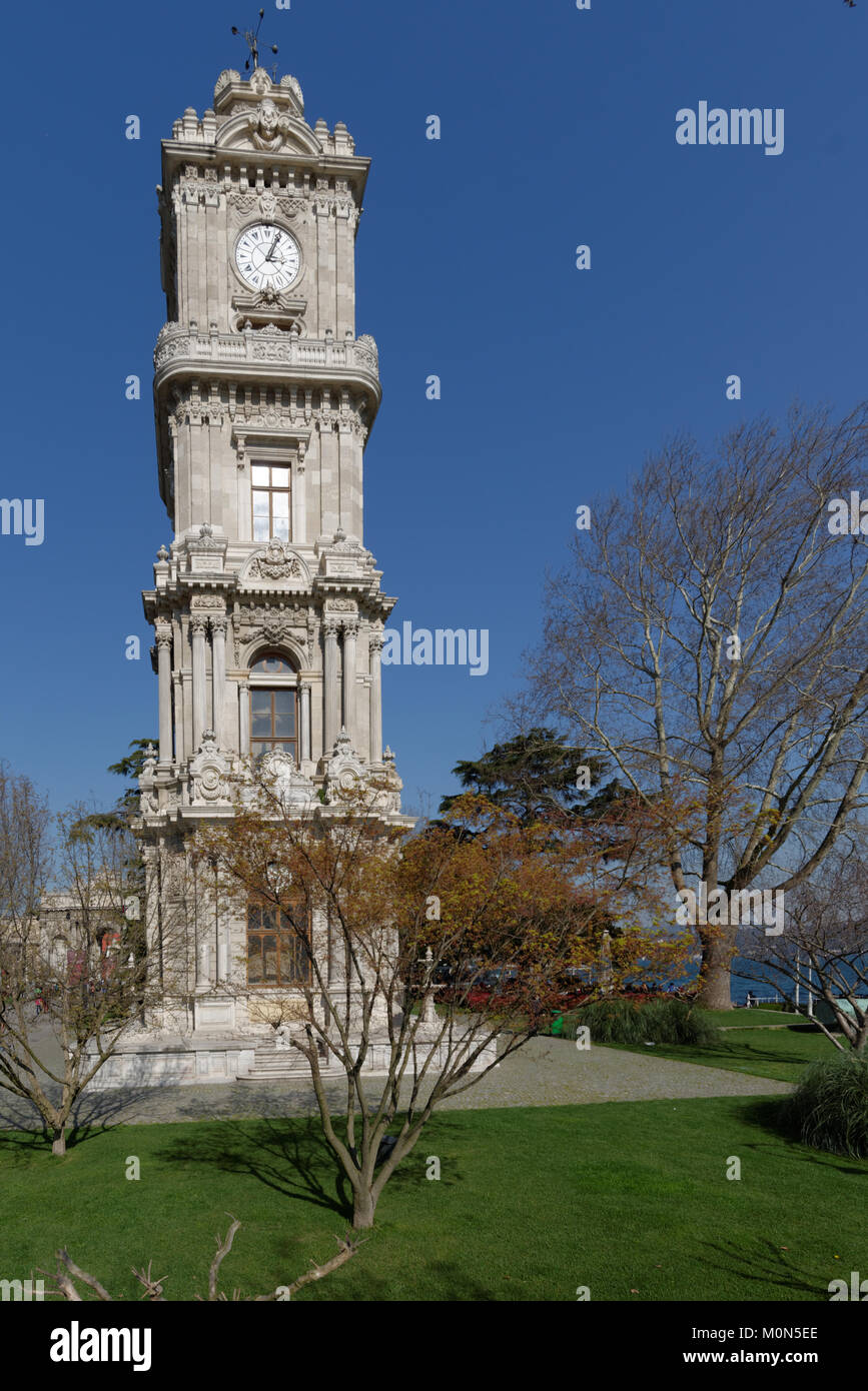 Dolmabahce Clock Tower High Resolution Stock Photography and Images - Alamy