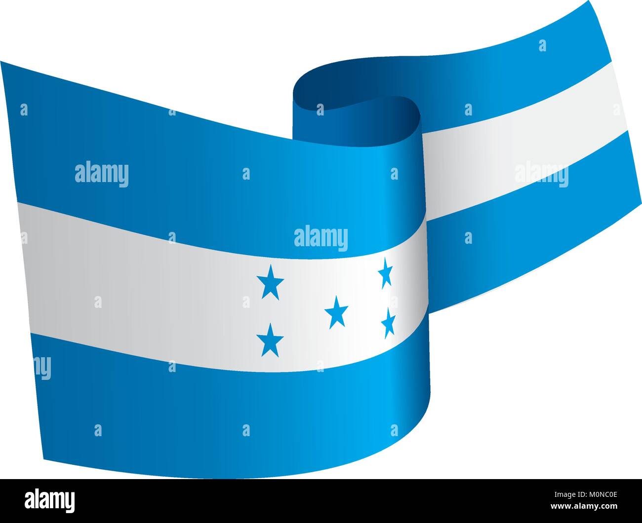 Honduras flag, vector illustration Stock Vector Image & Art Alamy
