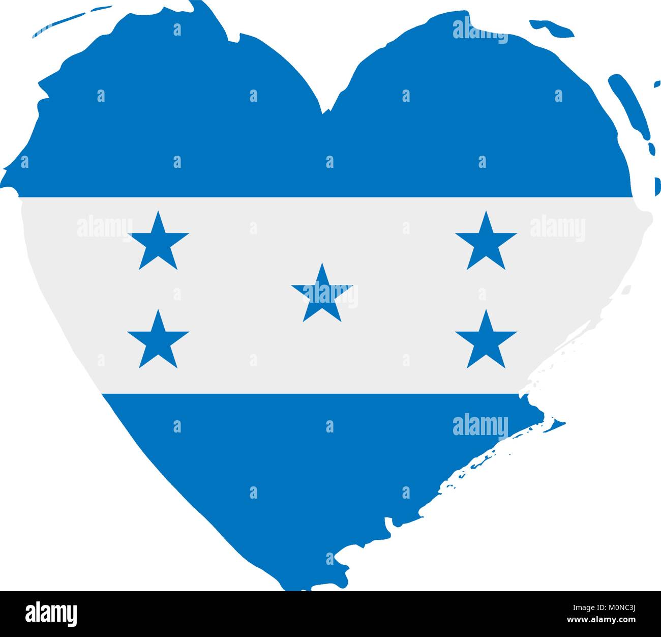 Honduras Flag Vector Illustration Stock Vector Image Art Alamy