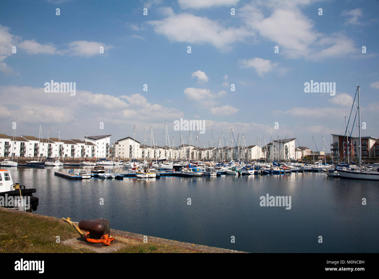 Ardrossan Marina part of the dock complex of Ardrossan Harbour
