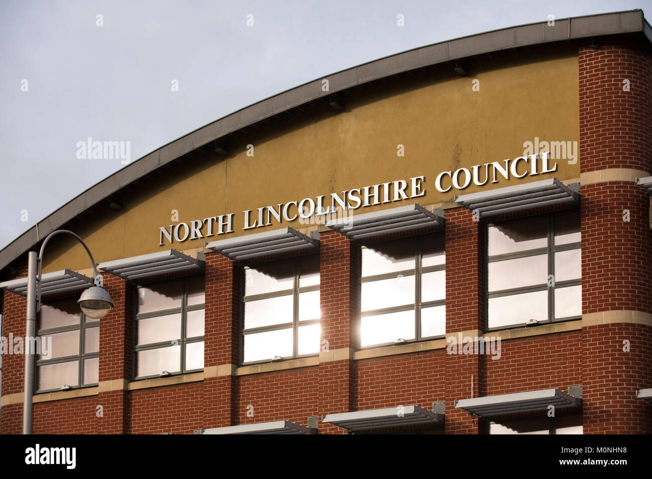 North Lincolnshire Council Building in Church Square Scunthorpe