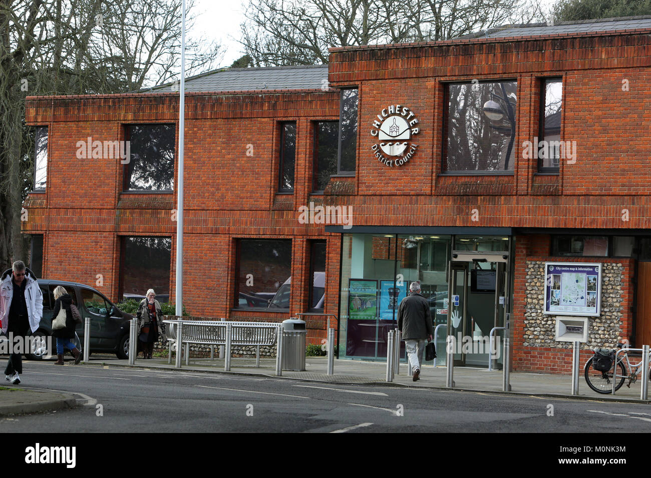 General views of the Chichester District Council Offices in Chichester