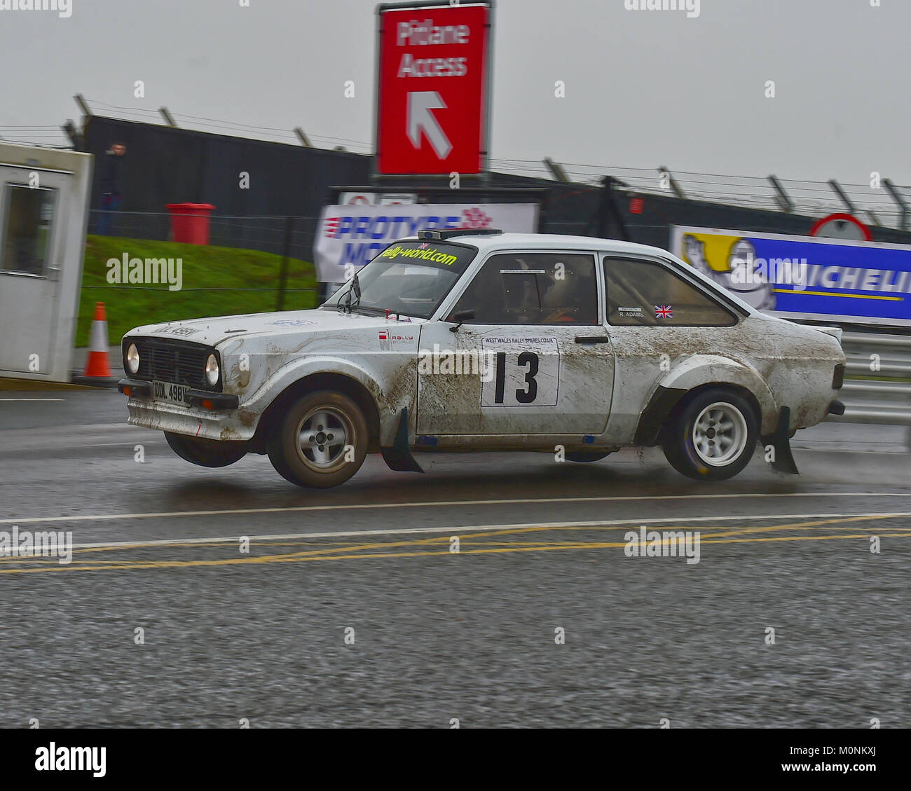 Robin Adams, Ray Keith, Ford Escort RS, MGJ Rally Stages, Chelmsford ...