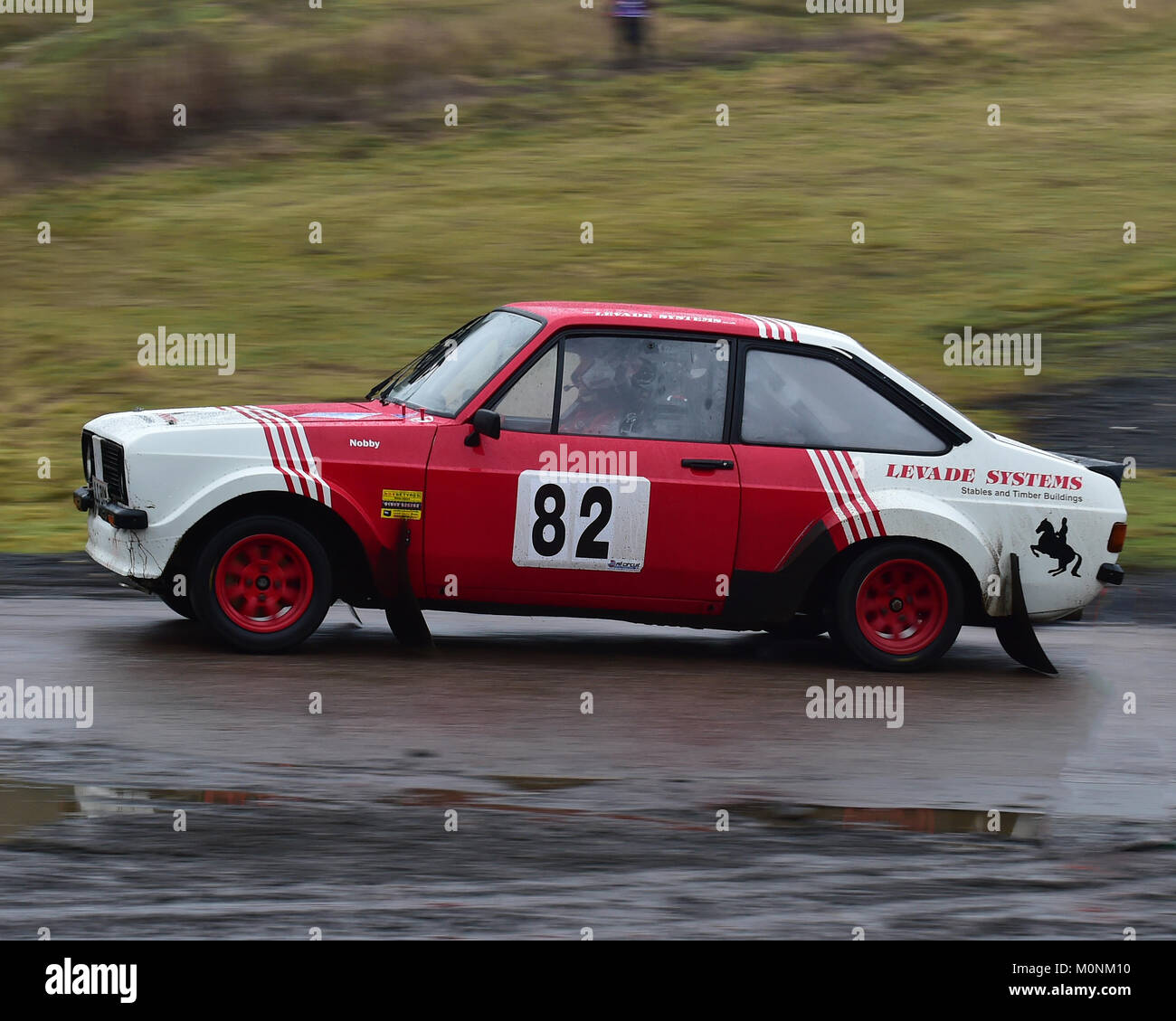 Mark Thompson Rally Mark Thompson, James Cooper, Ford Escort Mk2, MGJ Rally Stages ...