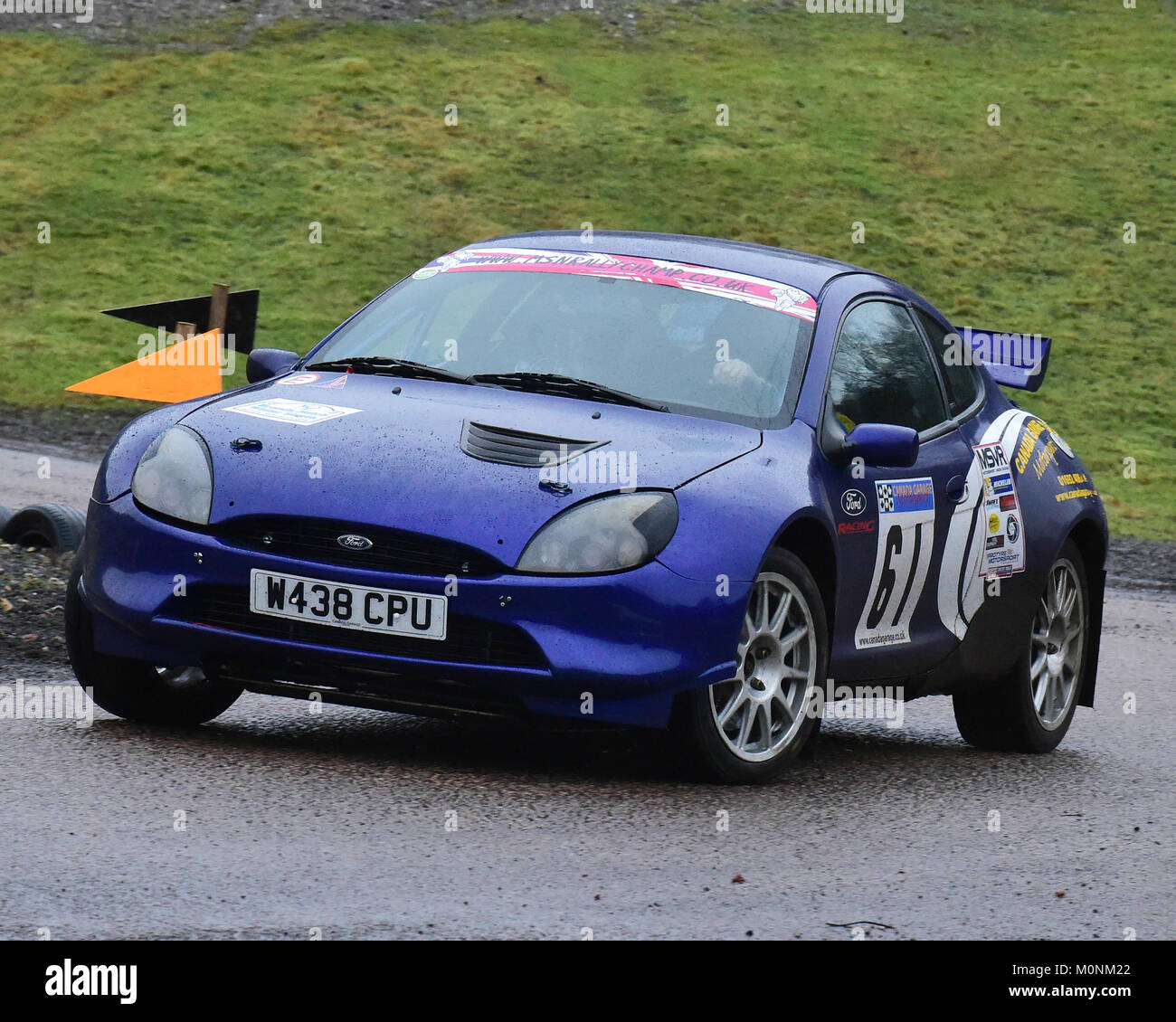 Mark Annison, Ian Humphrey, Ford Puma, MGJ Rally Stages, Chelmsford Motor  Club, Brands Hatch, Saturday, 20th January 2018, MSV, Circuit Rally Champio  Stock Photo - Alamy