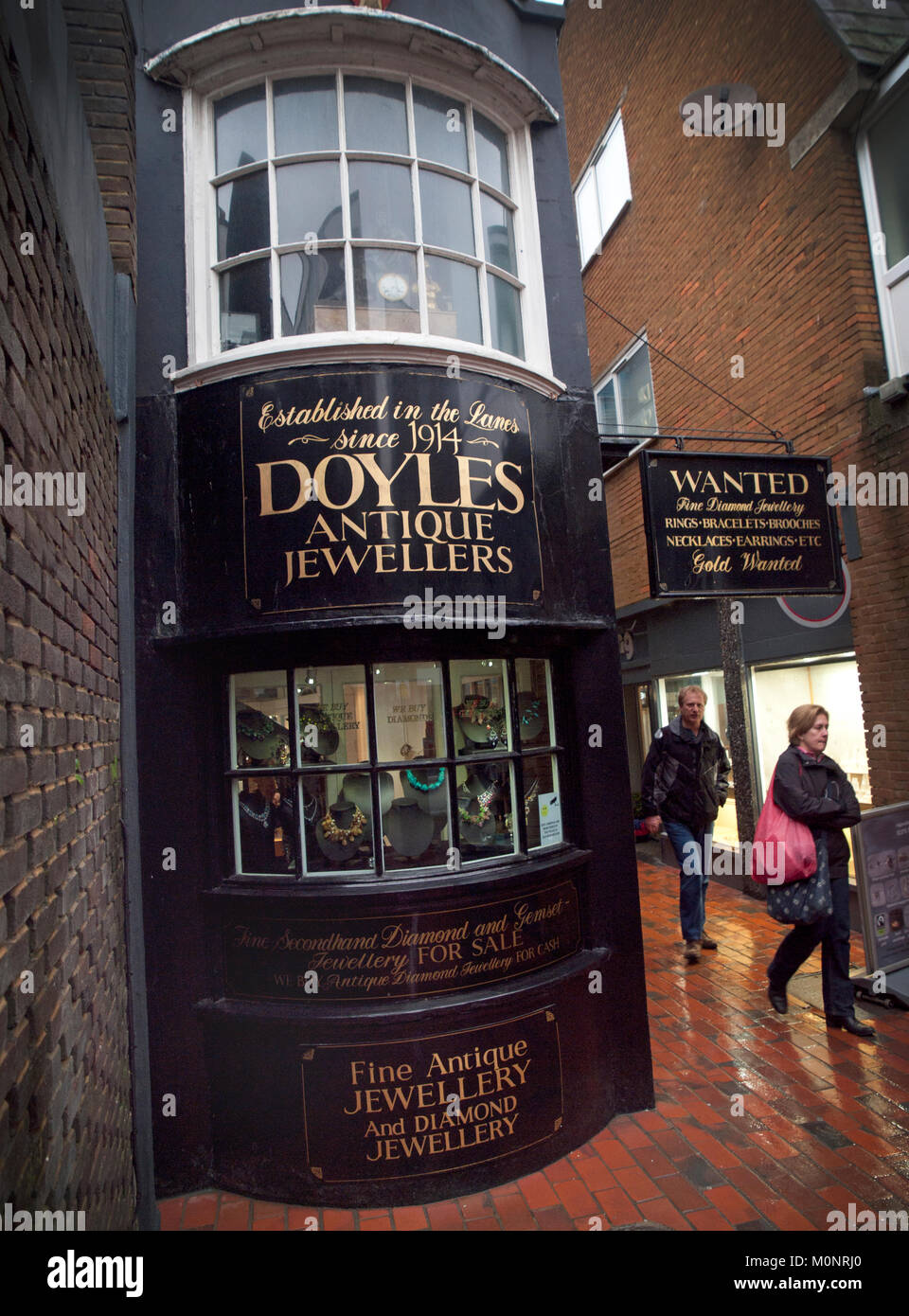 Doyles jewellery shop in the Lanes, Brighton Stock Photo Alamy