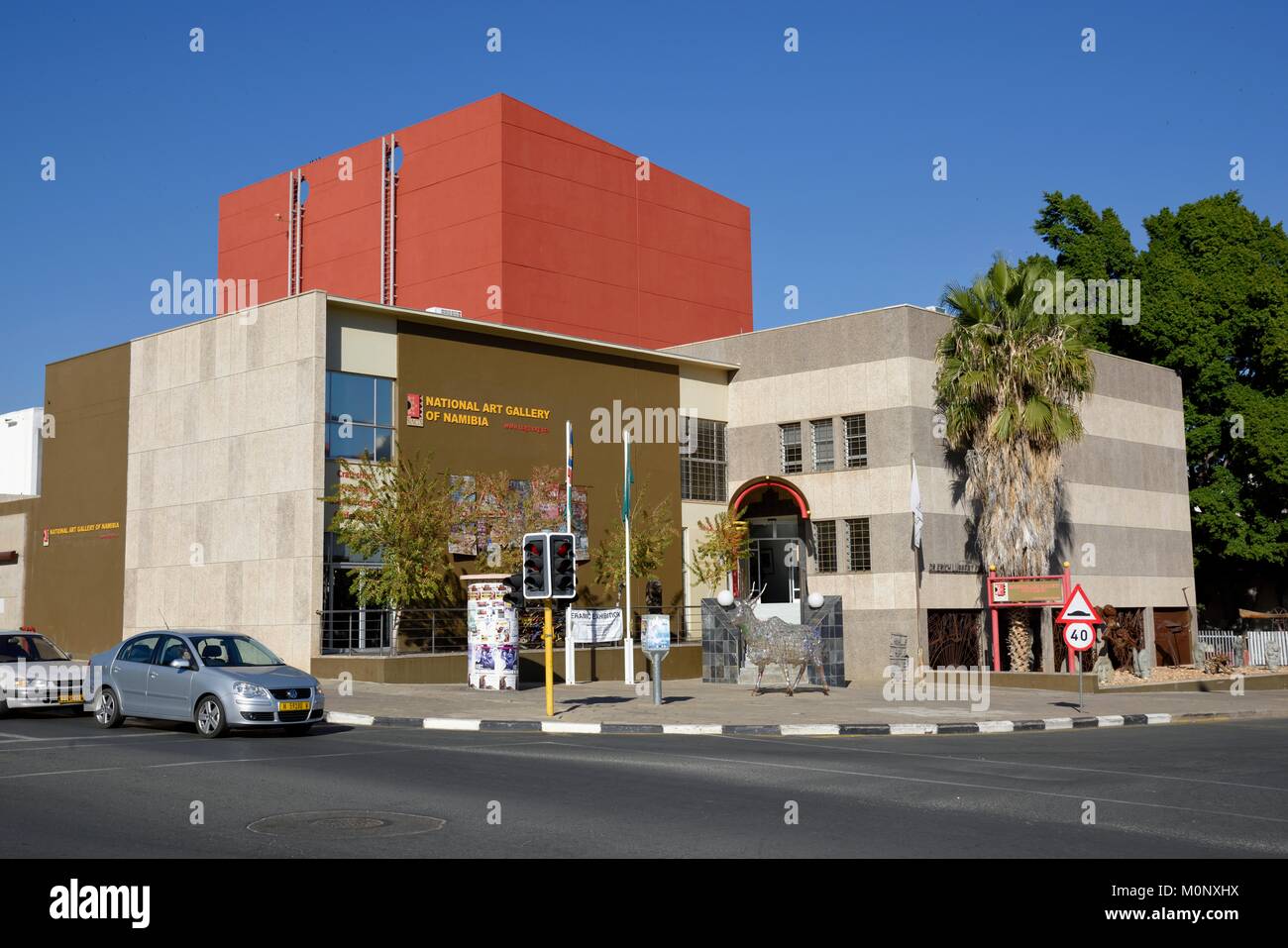National Art Gallery of Namibia,National Gallery,Windhoek,Khomas Region,Namibia Stock Photo