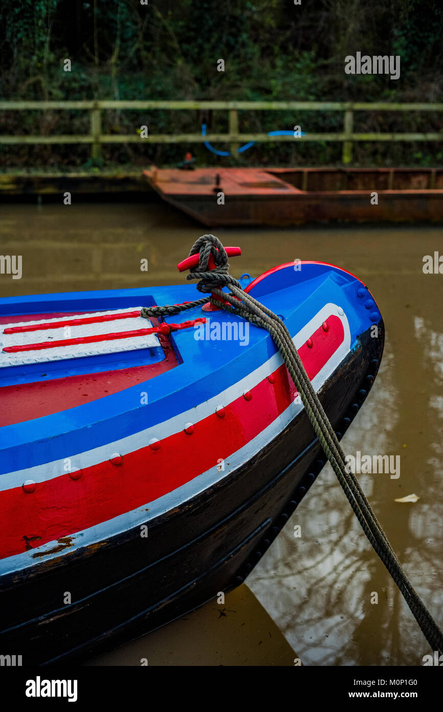 canal river in the english countryside bugbrooke, wharf, marina