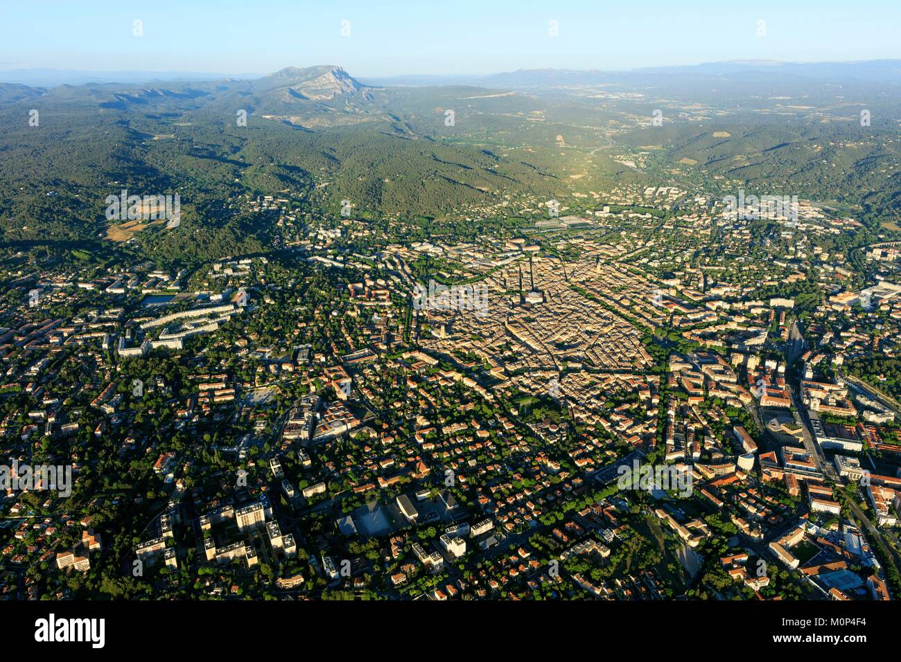 Aix en provence city aerial hi-res stock photography and images - Alamy