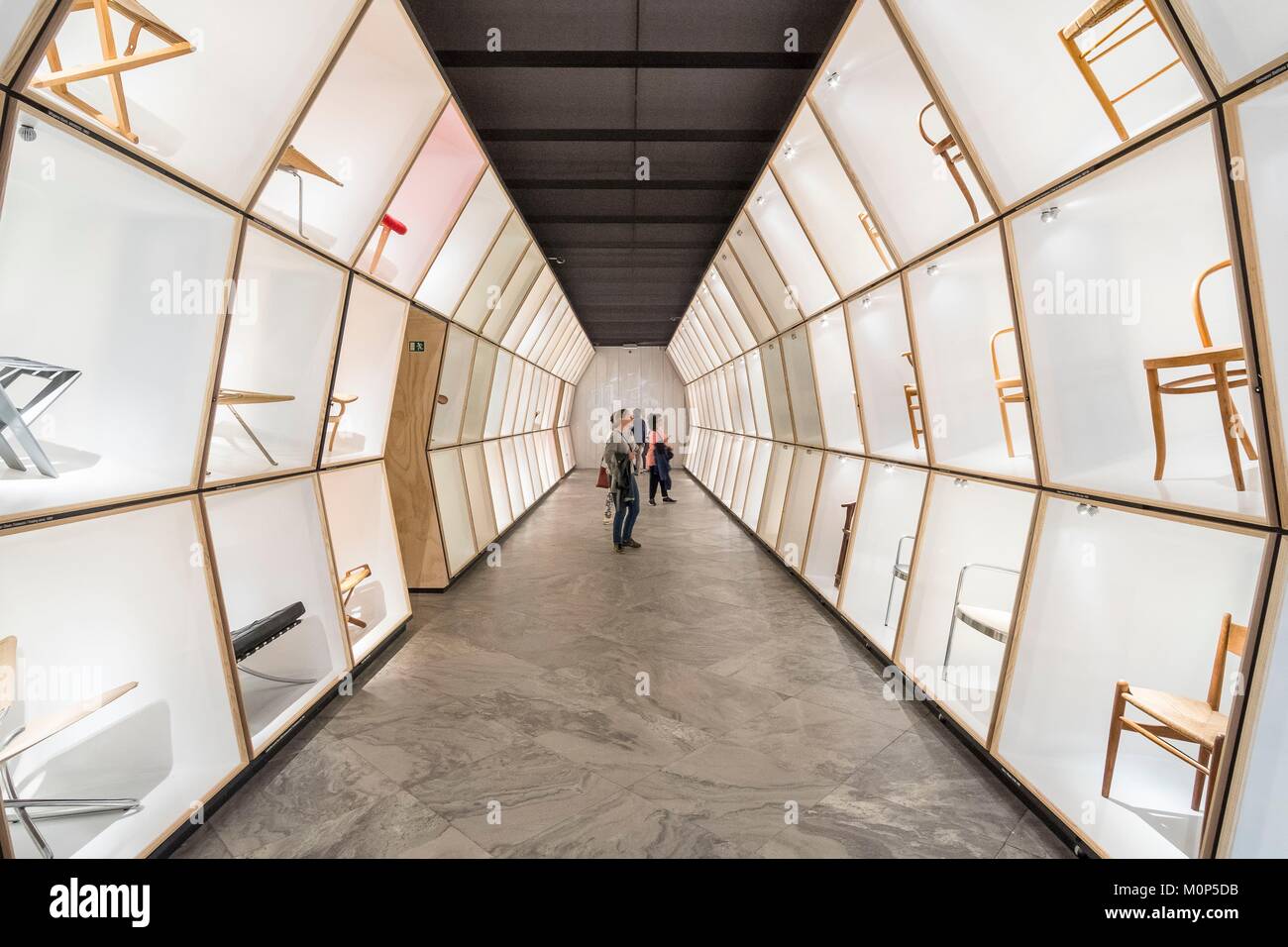 Denmark,Zealand,Copenhagen,Nyhavn district,Design Museum (Designmuseum