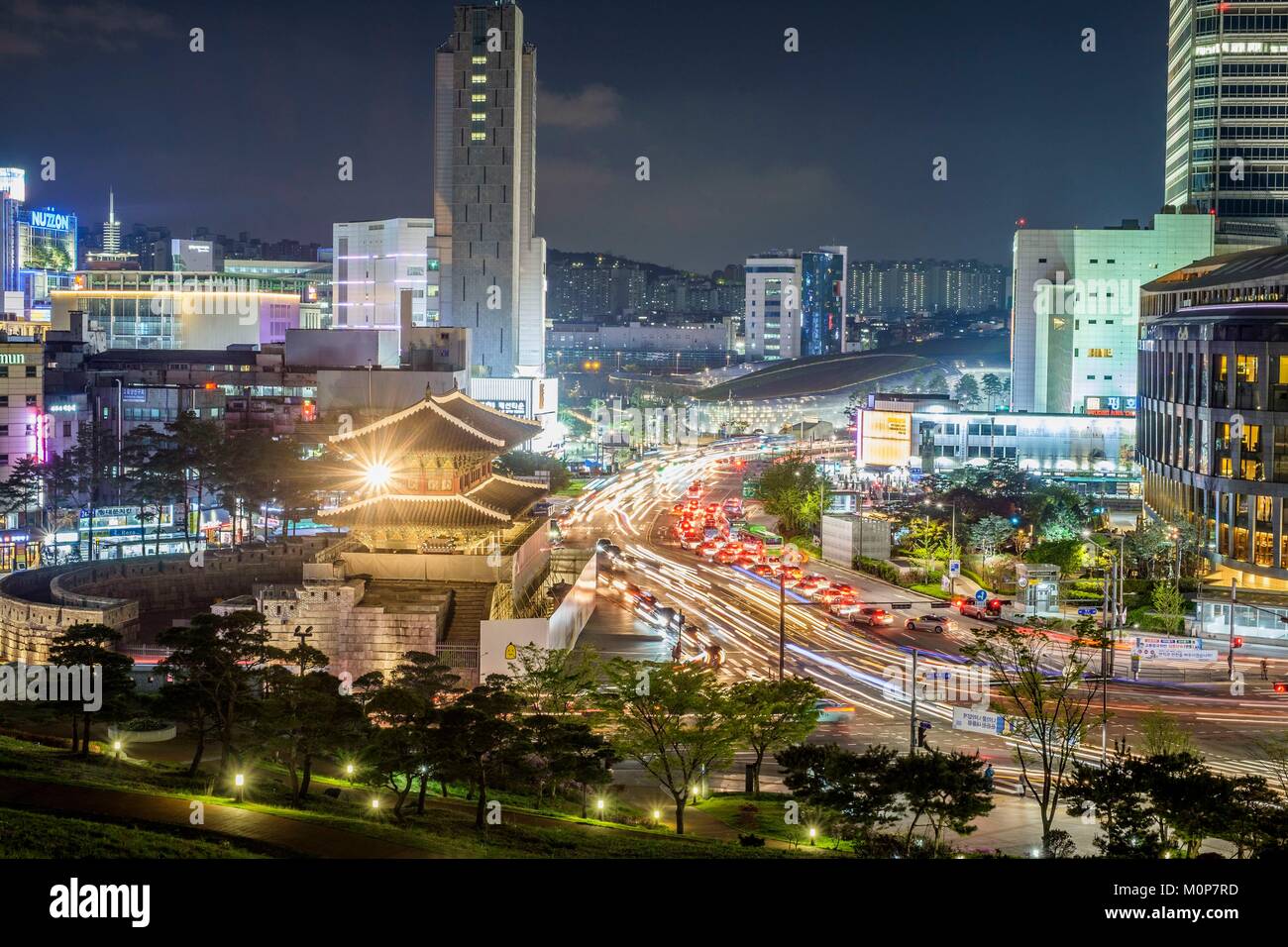 South Korea,Seoul,Jongnogu district,Heunginjimun or Dongdaemun is the