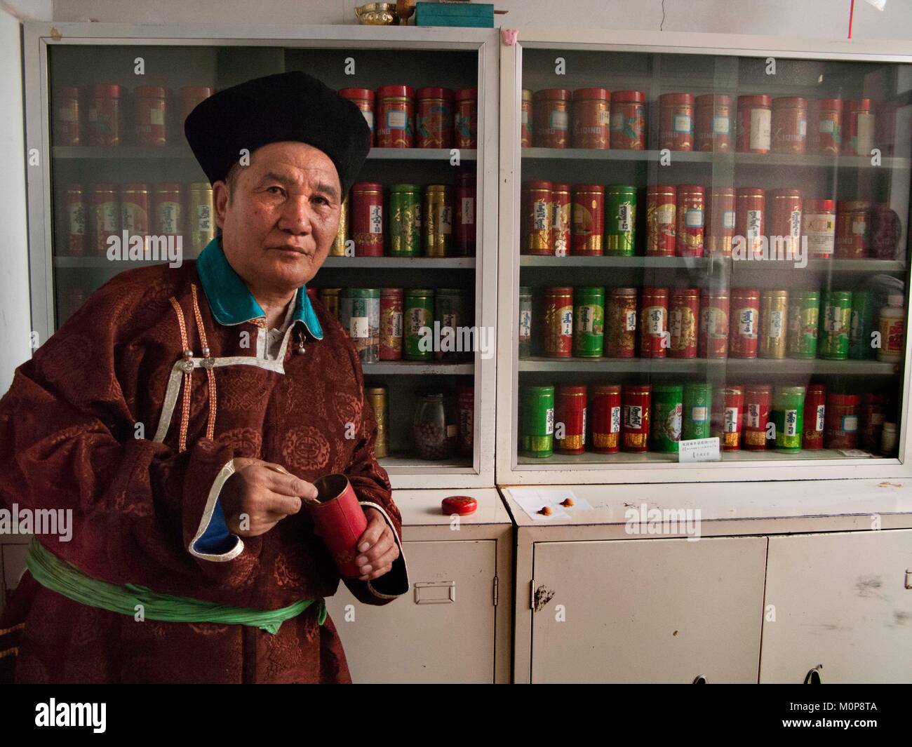 Traditional mongolian medicine hi-res stock photography and images - Alamy