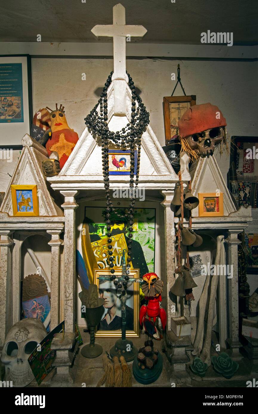 United States,Louisiana,New Orleans,the Garden District,french artist