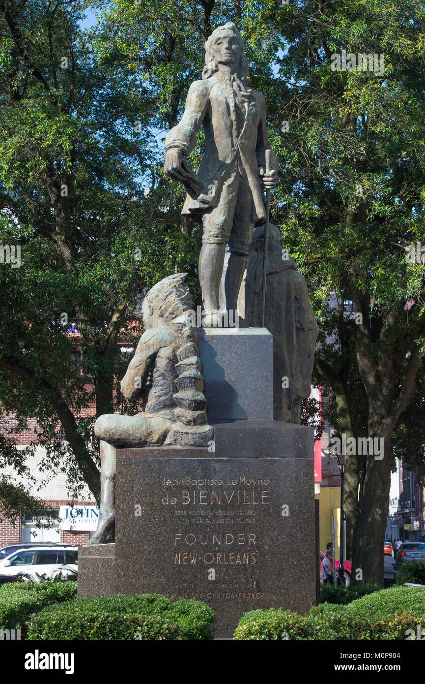 Sculpture french quarter new orleans hires stock photography and