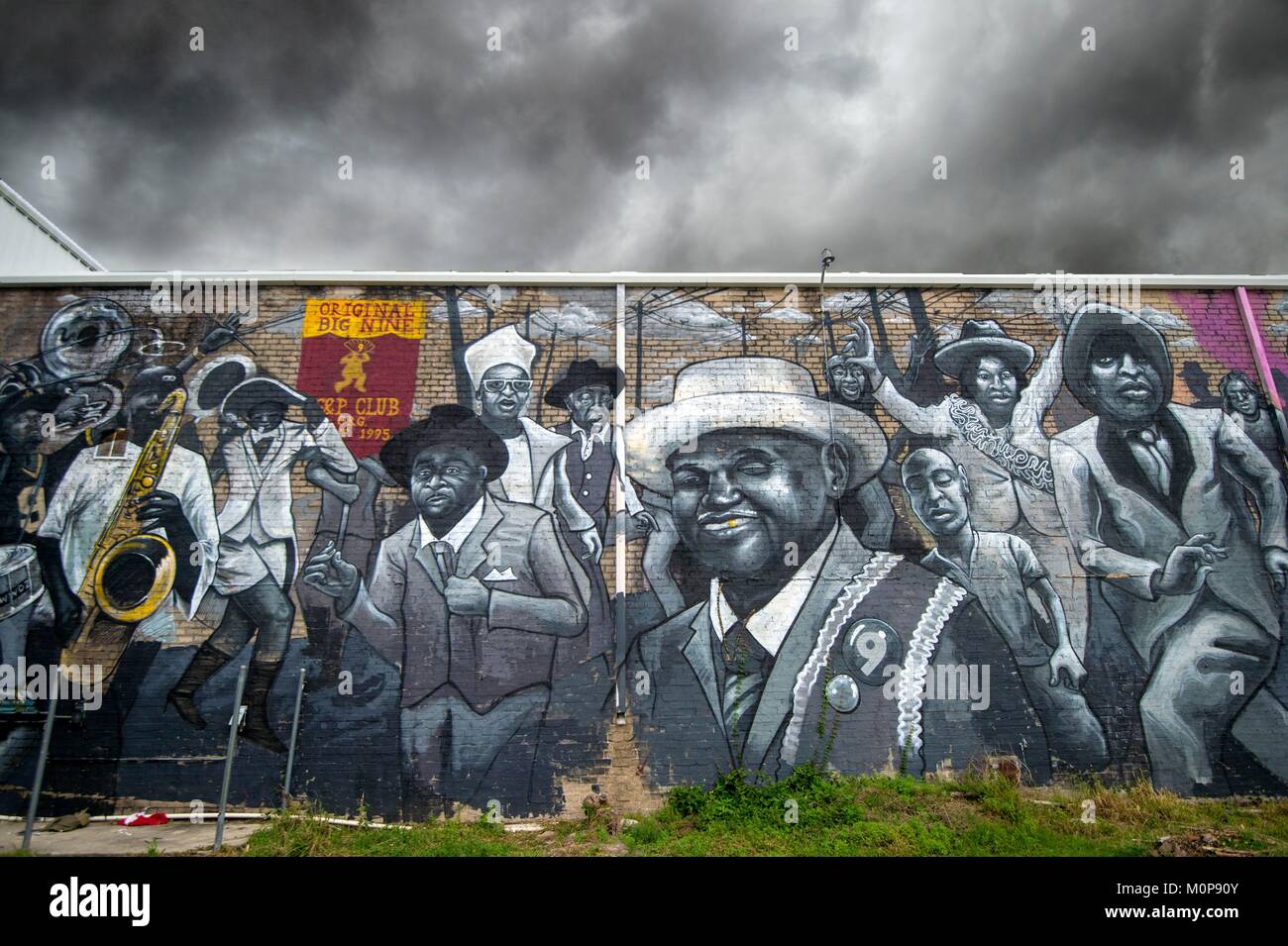 United States,Louisiana,New Orleans,the Marigny area Stock Photo Alamy