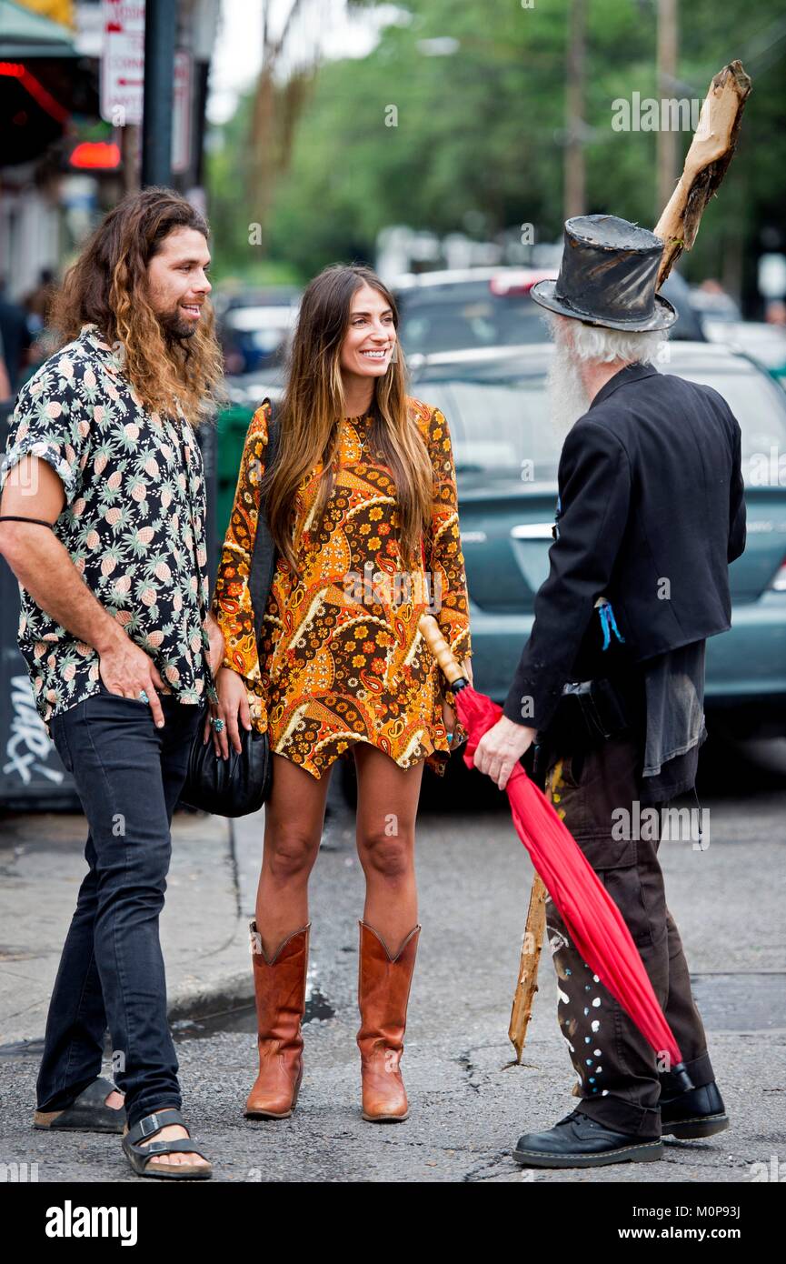 United States,Louisiana,New Orleans,the French Quarter,Frenchmen Street