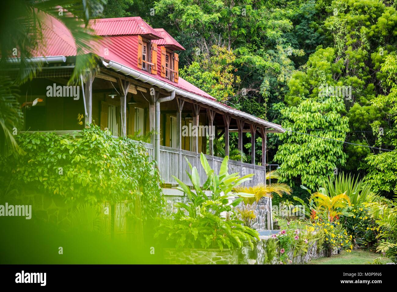 Old colonial house guadeloupe hi-res stock photography and images - Alamy