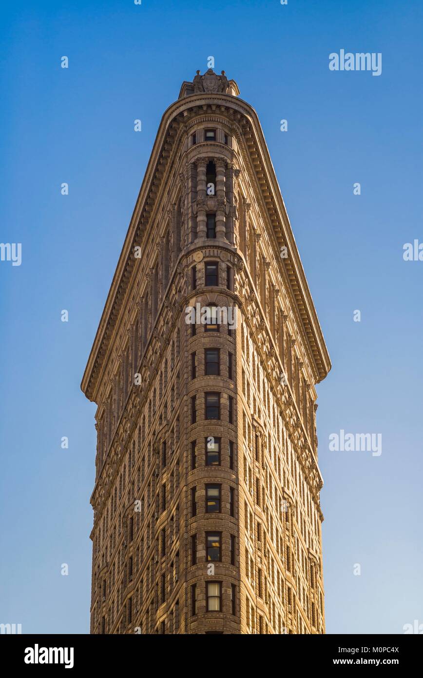 United States,New York,New York City,Mid-Town Manhattan,Flatiron Building Stock Photo