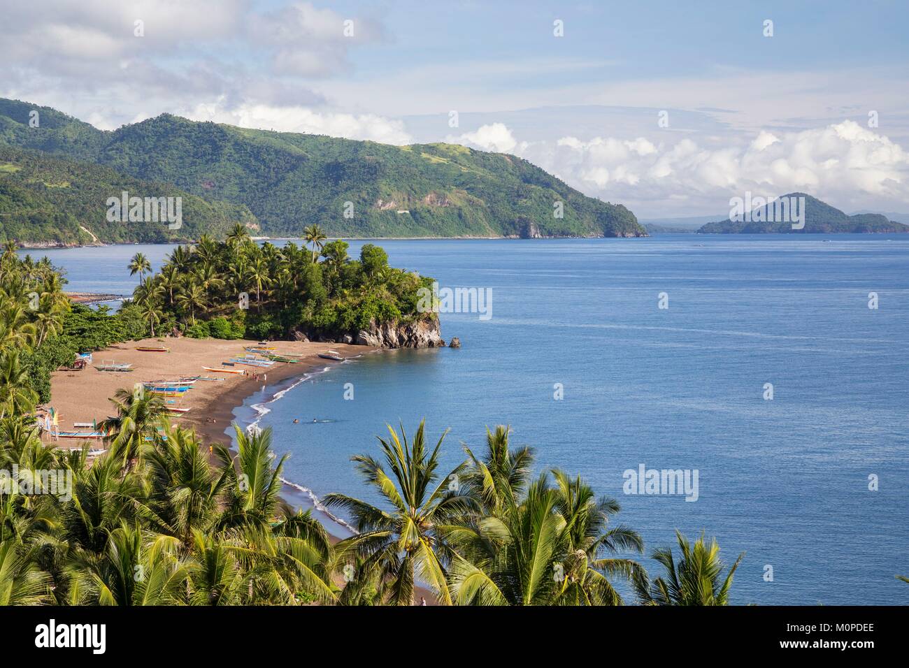 Philippines,Luzon,Albay Province,Tiwi,Matalibong beach Stock Photo